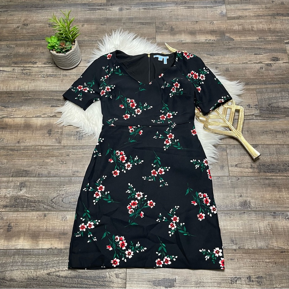 Draper‎ James Black Floral Dress